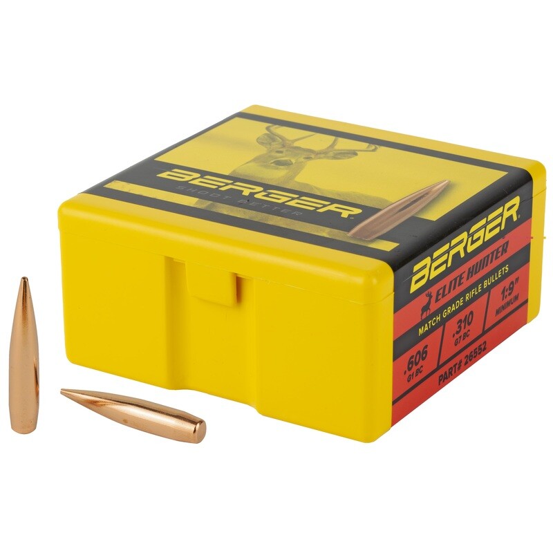 Berger 6.5mm 140g Elite Hunter 100ct Berger 6.5mm 140g Elite Hunter 100ct