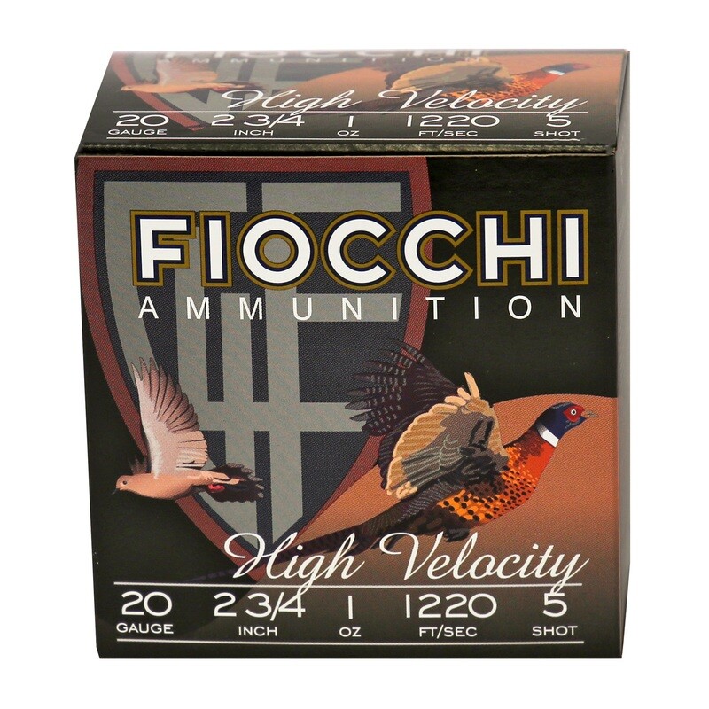 Fiocchi 20ga #5 Hv Lead Hunt 25/250 Fiocchi 20ga #5 Hv Lead Hunt 25/250