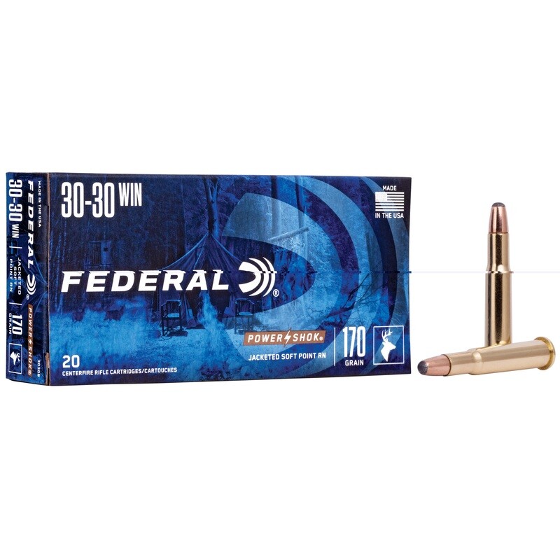 Fed Pwrshk 3030wn 170gr Sp Rn 20/200 Fed Pwrshk 3030wn 170gr Sp Rn 20/200