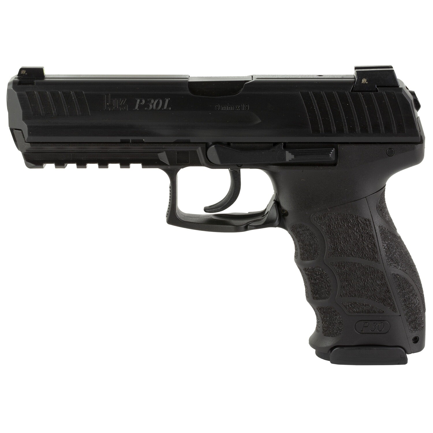 Hk P30l 9mm 4.45" 17rd V1 Lt Lem Ns