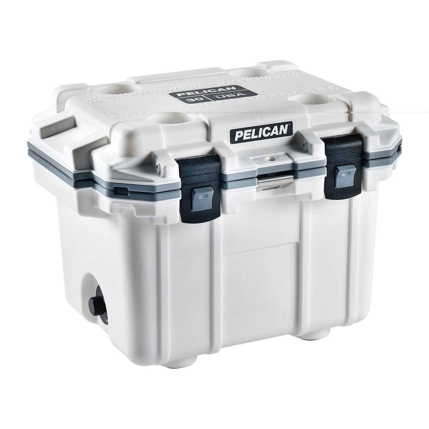 Pelican Im 30qt Elite Cooler Wht/gry
