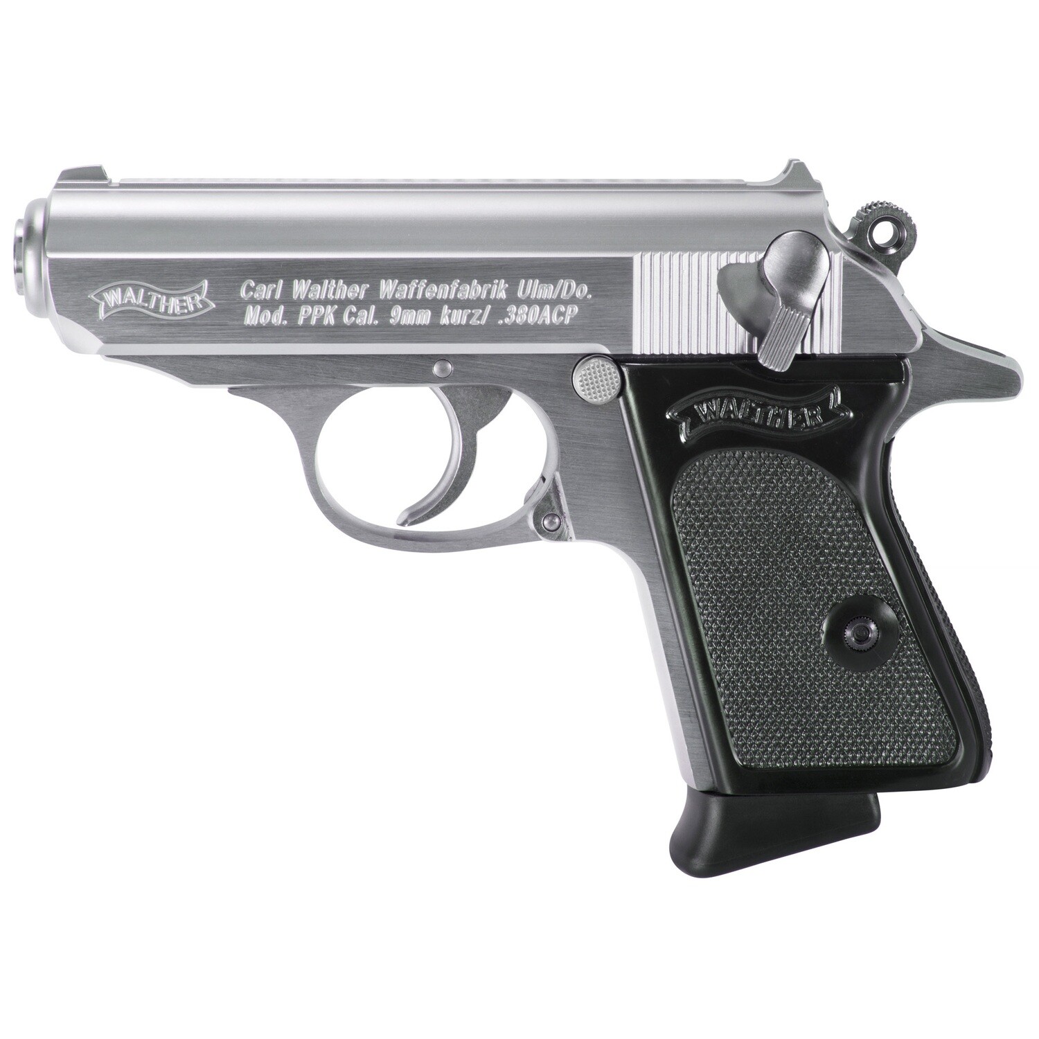 Wal Ppk 380acp 3.3" 6rd Stainless