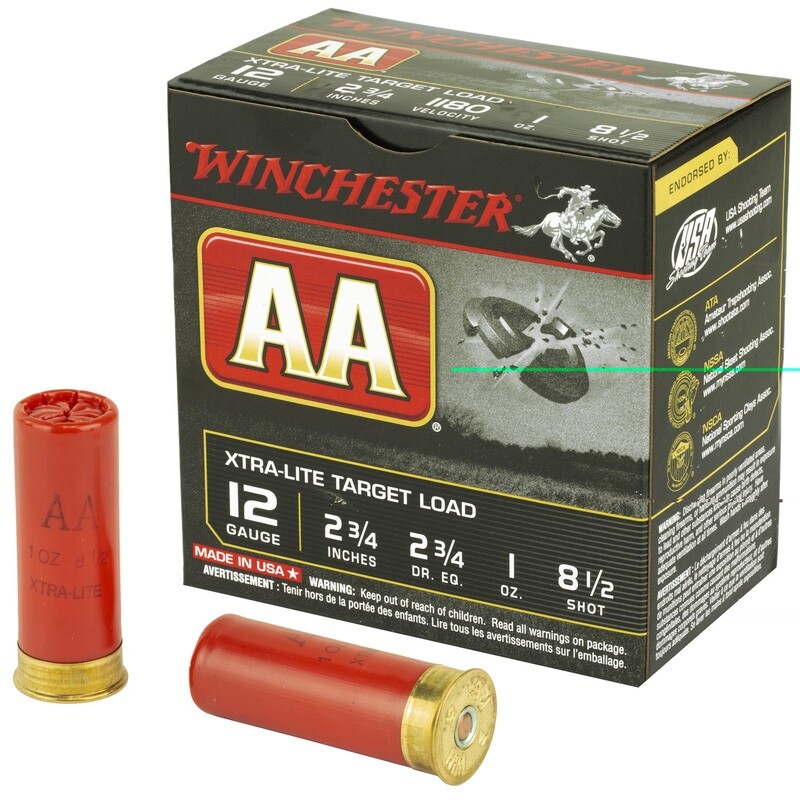 Win Xtra-lgt Trg 12ga #8.5 25/250 Win Xtra-lgt Trg 12ga #8.5 25/250