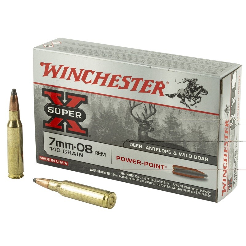 Win Sprx Pwr Pnt 7mm-08 140gr 20/200 Win Sprx Pwr Pnt 7mm-08 140gr 20/200
