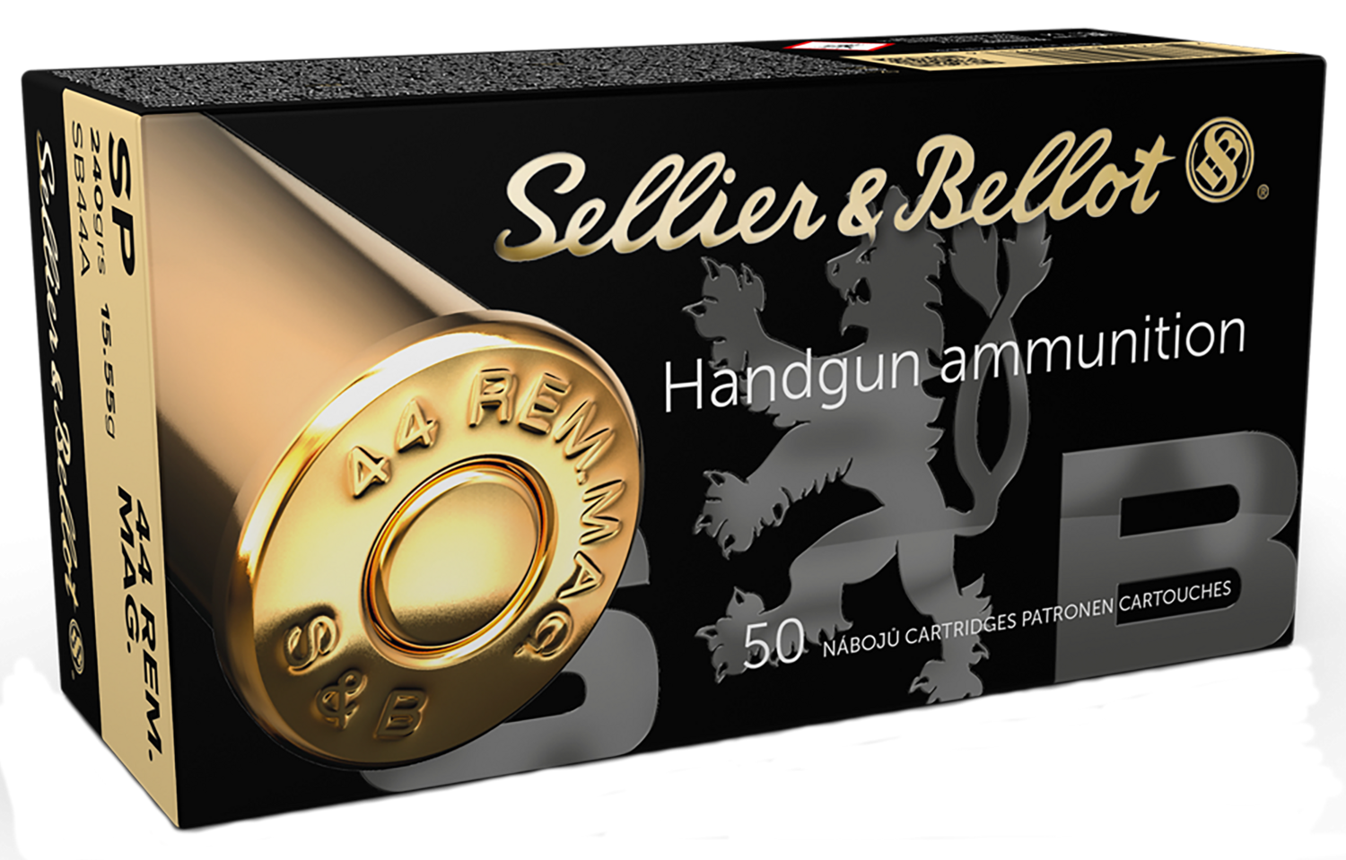 Sellier & Bellot Handgun, S&b Sb44a          44 Mag  240 Sp            50/12
