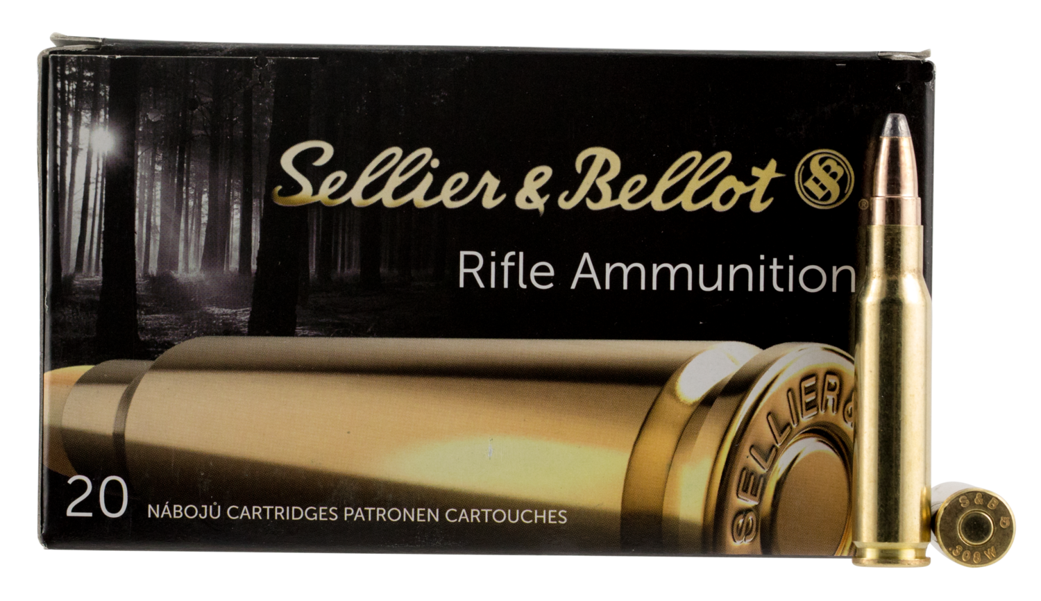 Sellier & Bellot Rifle, S&b Sb308f         308win  180 Spce          20/25