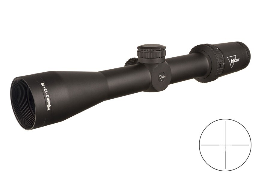 Trijicon Ascent 3-12x40 Blk 30mm Bdc