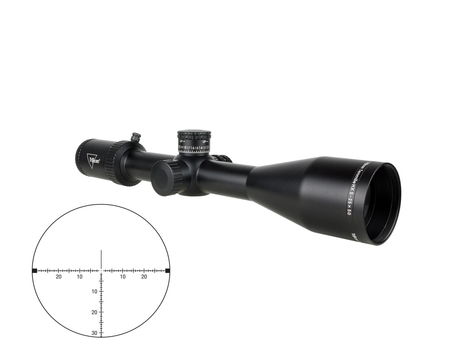Trijicon Tenmile Hx 5-25x50 Moa Ffp Red