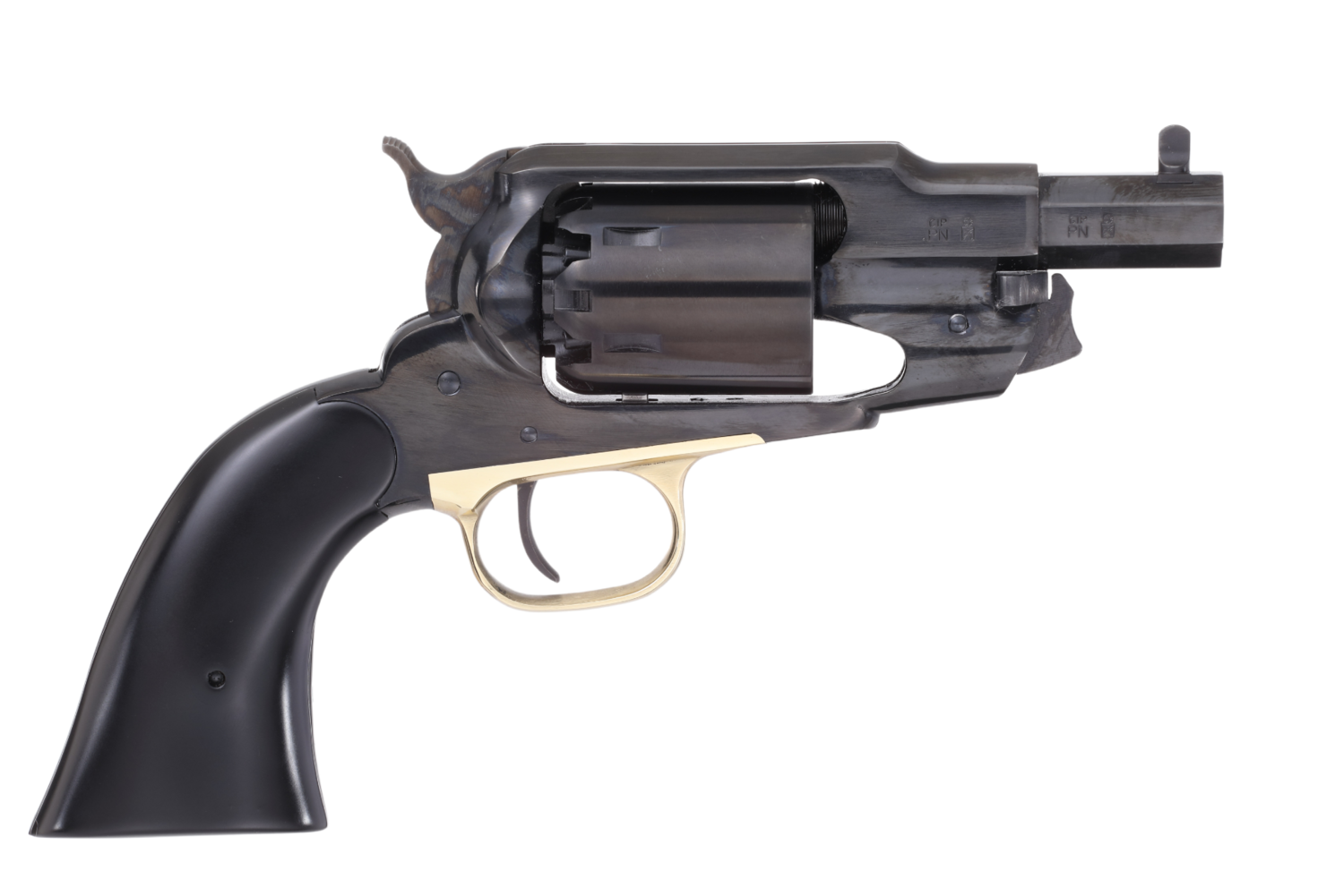 Taylor's & Company 1858 Ace .44 Bl/wd 3" Black