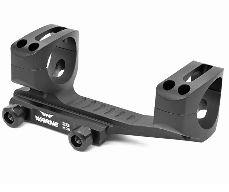 Warne Mount Skel 30mm Msr 20moa Blk