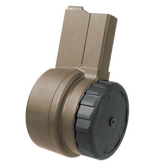 Warrior Systems W-15 50rd Drum Magazine Fde