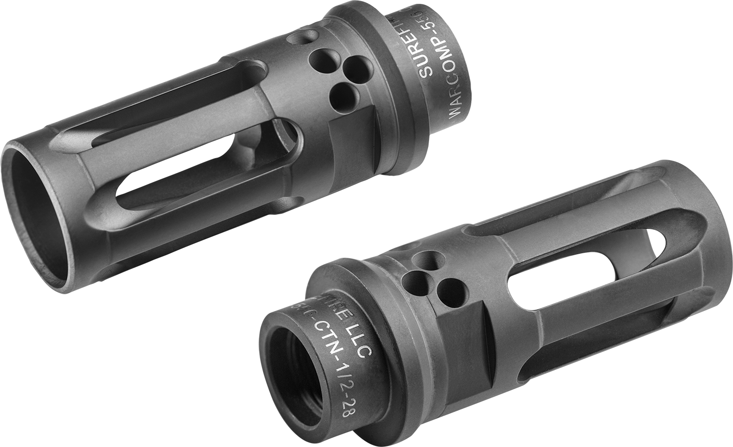Surefire Warcomp, Sf Warcomp-556-ctn-1/2-28 3 Prong Fh Clsd Tine