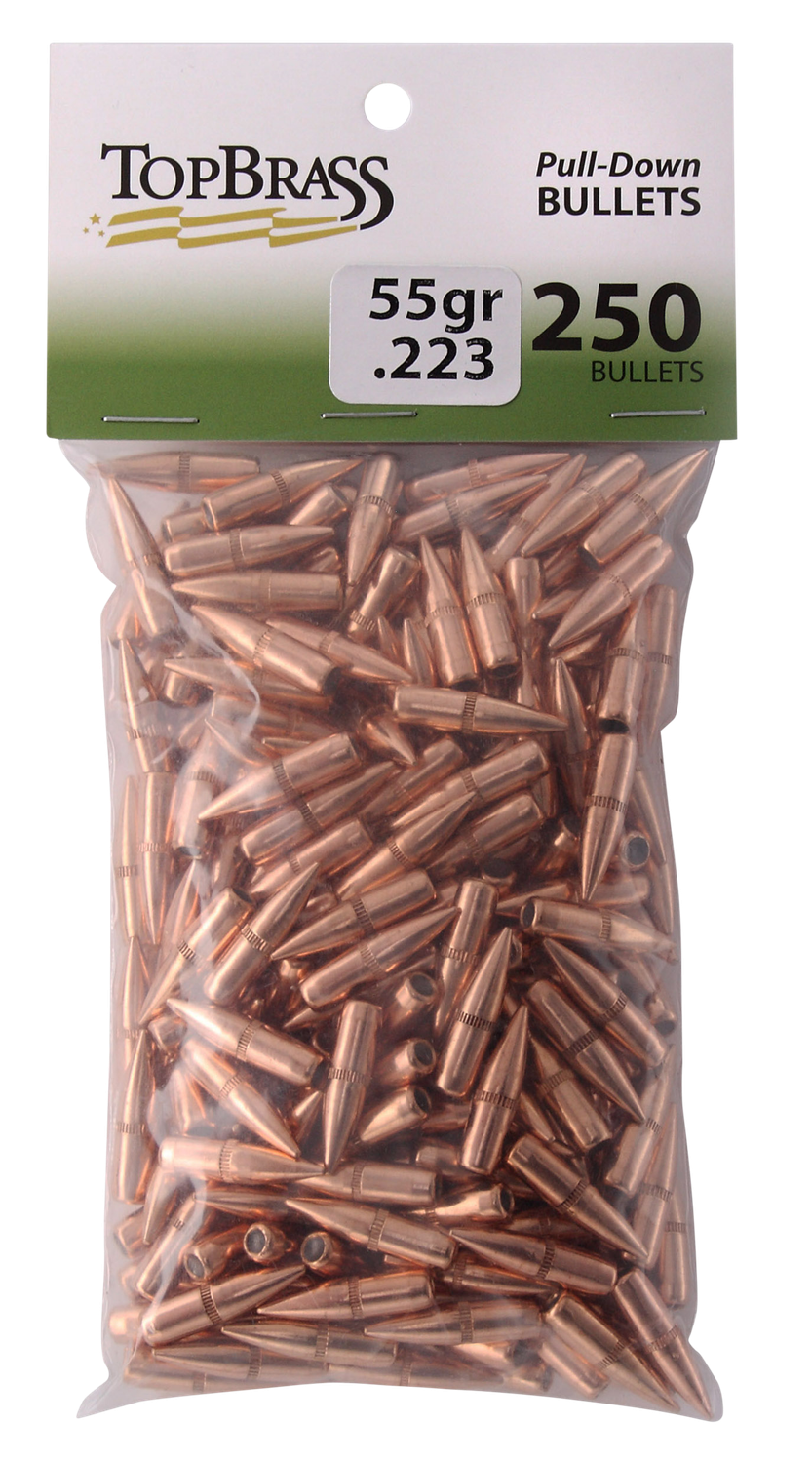 Top Brass Llc Pull-down, Top Brass Jb1000-pd-250    223 55gr Pull Down Bull