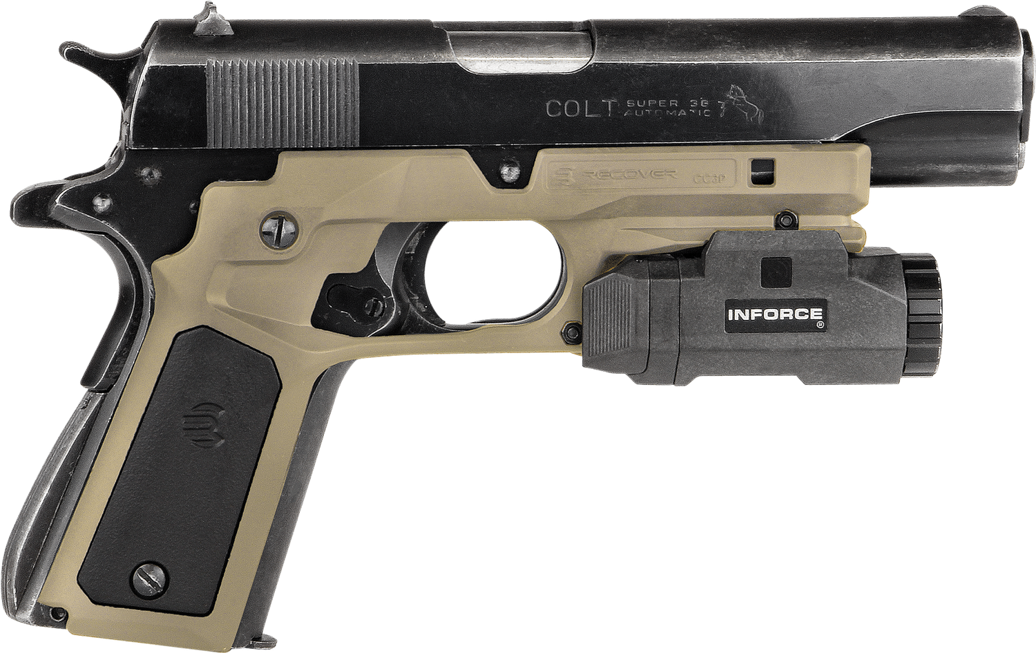 Recover Innovations Inc Frame Grip, Rec Cc3p-0201  Cc3pttb Tan Frame Tanblk Panels