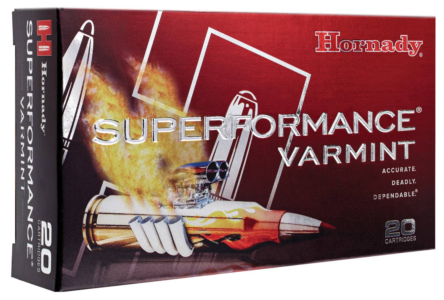 Hornady Superformance Varmint, Horn 83366 Superfor Var   22-250  50 Vmax    20/10