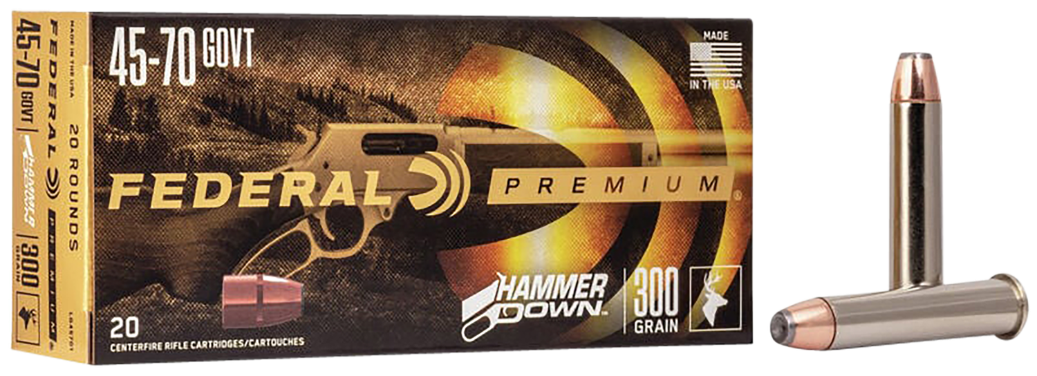 Federal Premium, Fed Lg45701        4570    300 Hammer Down   20/10
