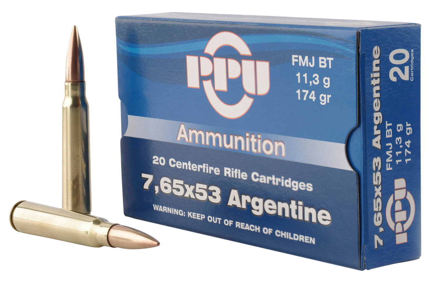 Ppu Metric Rifle, Ppu Pp7af       7.65x53arg  174 Fmj          20/10