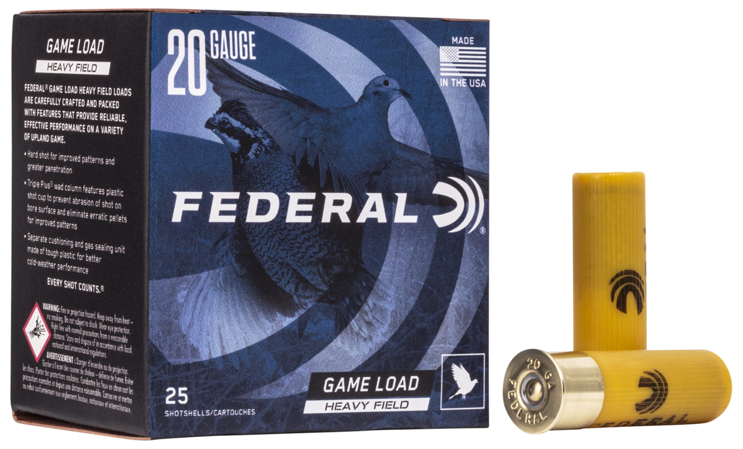 Federal Game-shok, Fed H2026     Gmshk Fld  20  1oz             25/10