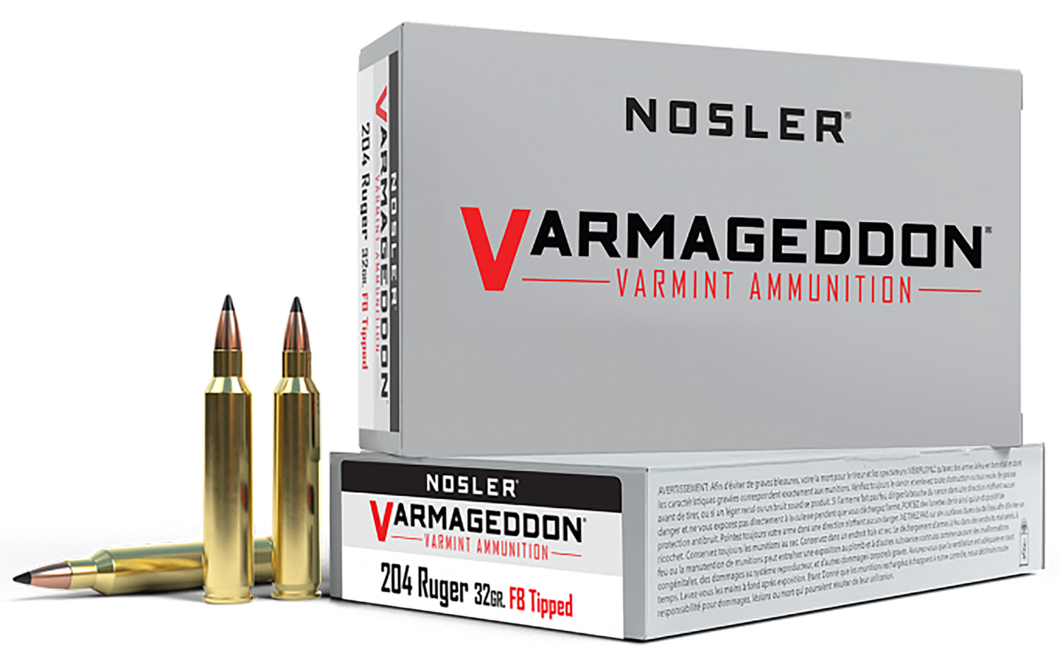 Nosler Varmageddon, Nos 65115        204rug   32 Fbt             20/20