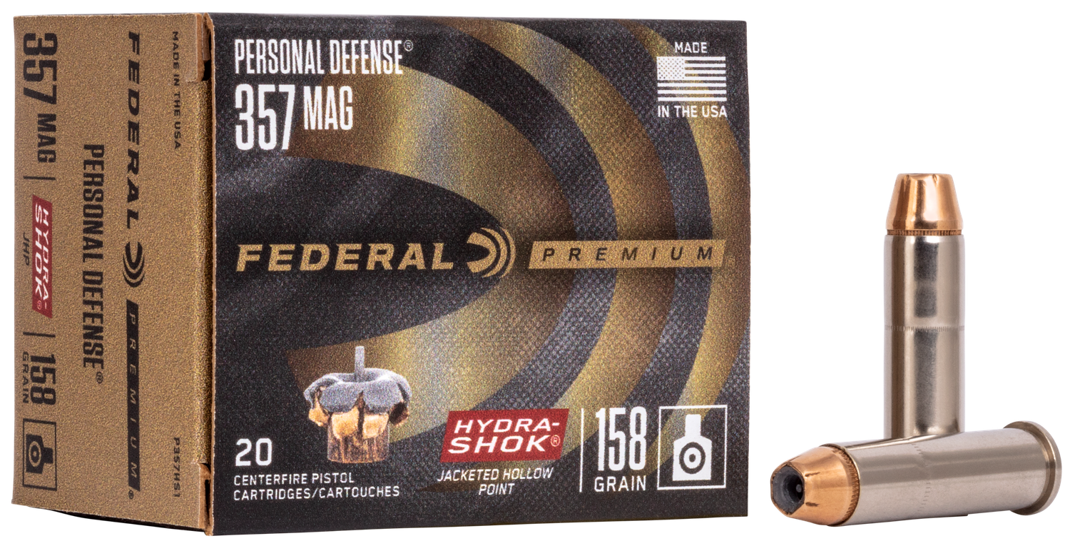 Federal Premium, Fed P357hs1        357     158 Hshk          20/25