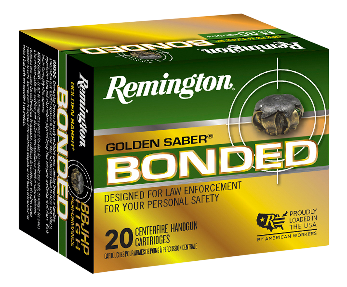 Remington Ammunition Golden Saber Bonded, Rem 29407 Gsb357sbb  357s Gs 125 Bjhp        20/25