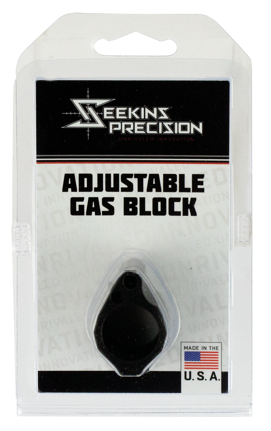 Seekins Precision Low Profile, Seekins 0011510031     Low Pro Adj Gas Block .750