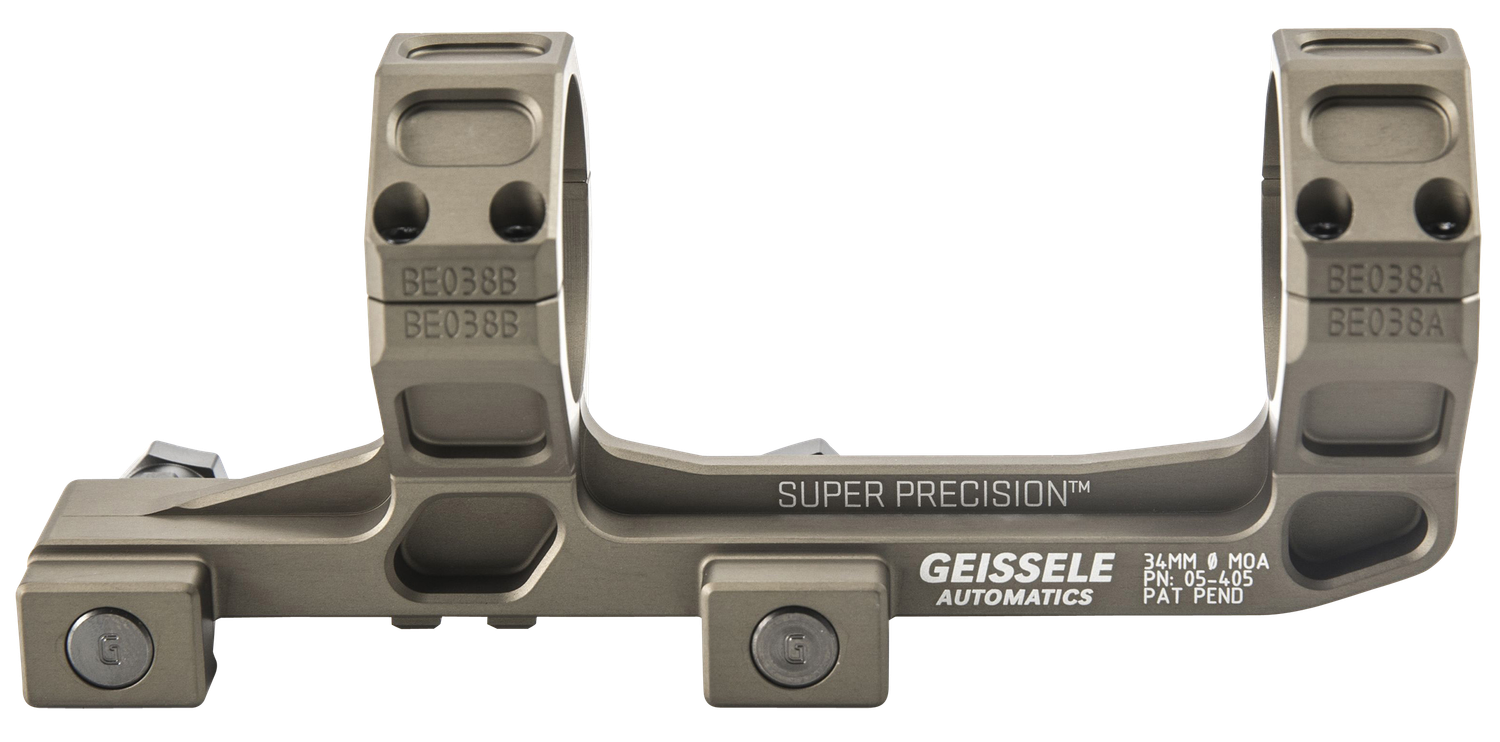 Geissele Automatics Ar15 Super Precision, Geissele 05-405s     34mm Extended  Mount