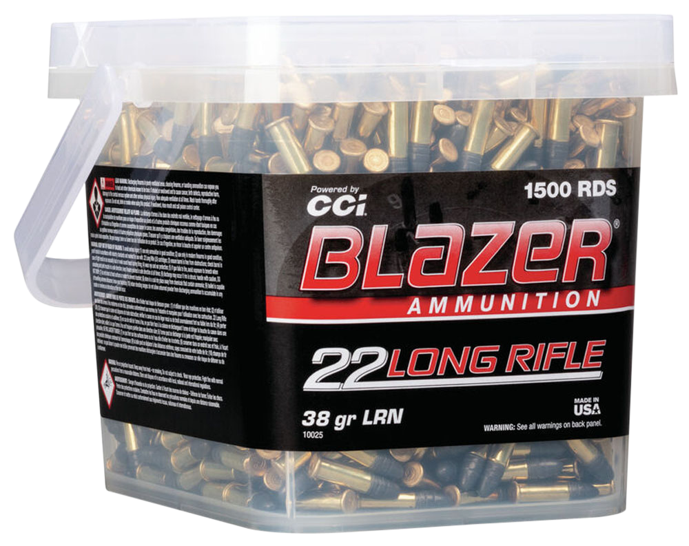 Cci Blazer, Cci 10025 22lr       Blazer    38 Hp *bucket  1500