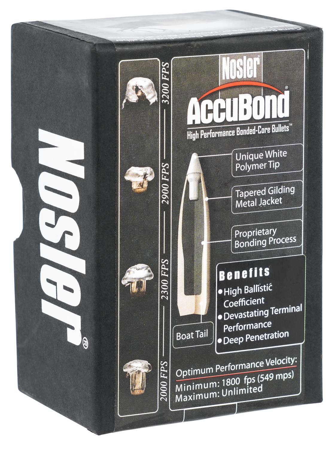 Nosler Accubond, Nos 56357 Accubond   6mm  90 Acb    50