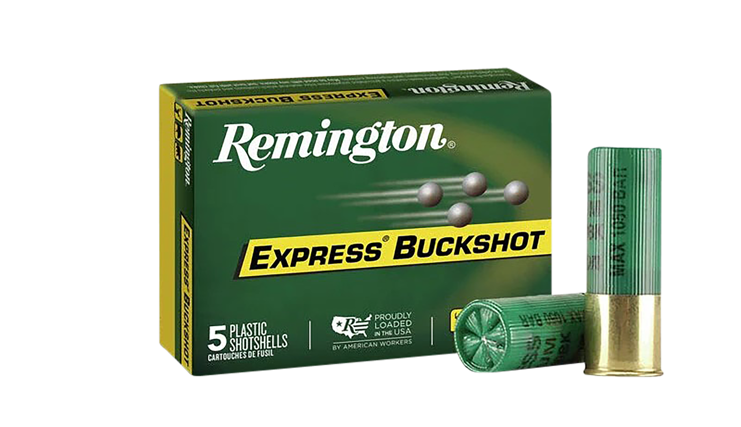Remington Ammunition Express, Rem 20408 12hb000    12   000  Buck 3in       5/50