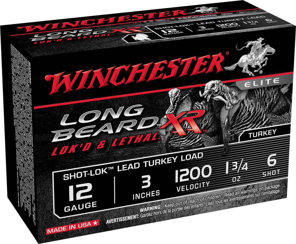 Winchester Ammo Long Beard Xr, Win Stlb1236  Longbeard   12 3in  6sh 1.75   10/10