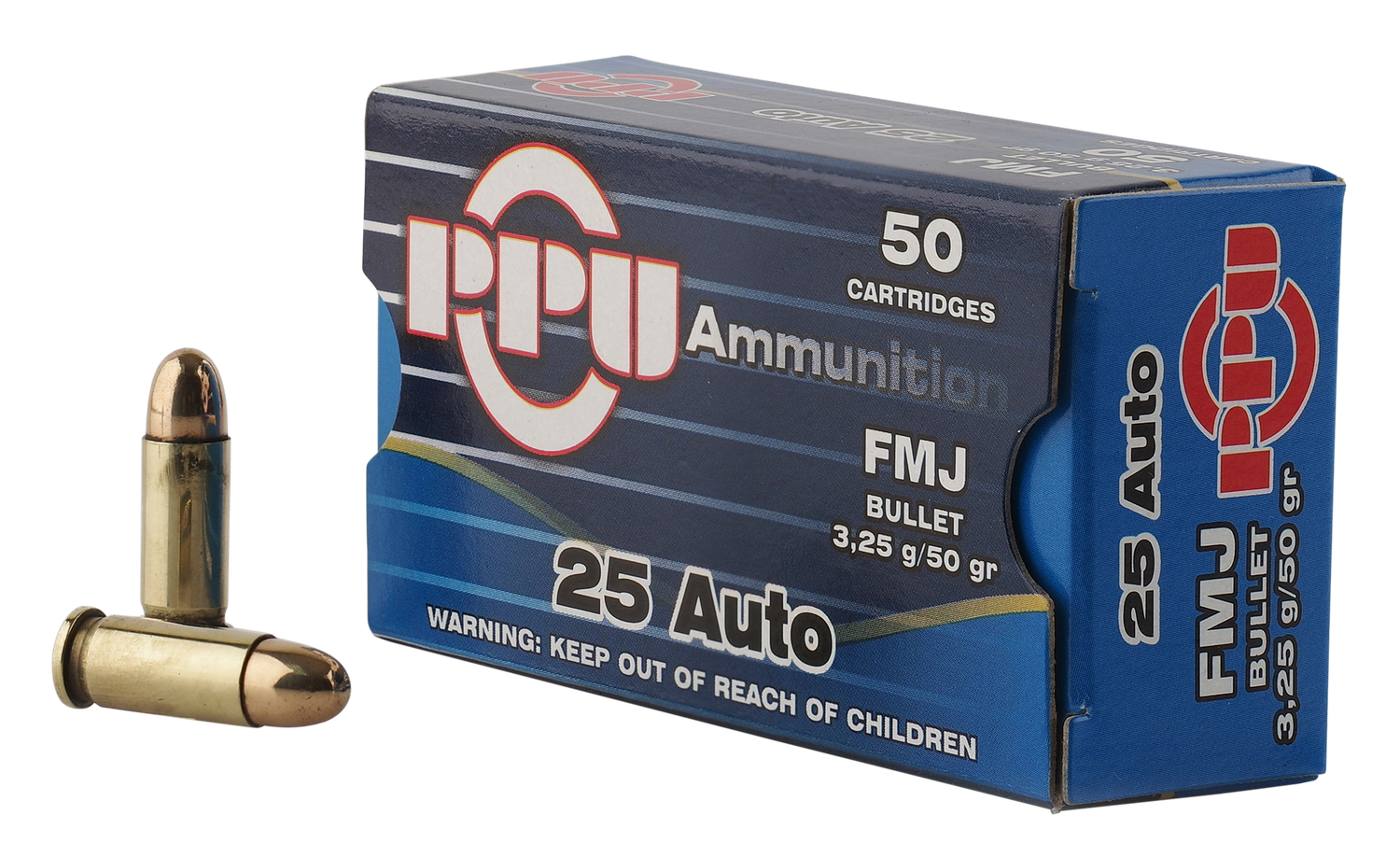 Ppu Handgun, Ppu Pph25       25 Acp       50 Fmj          50/20