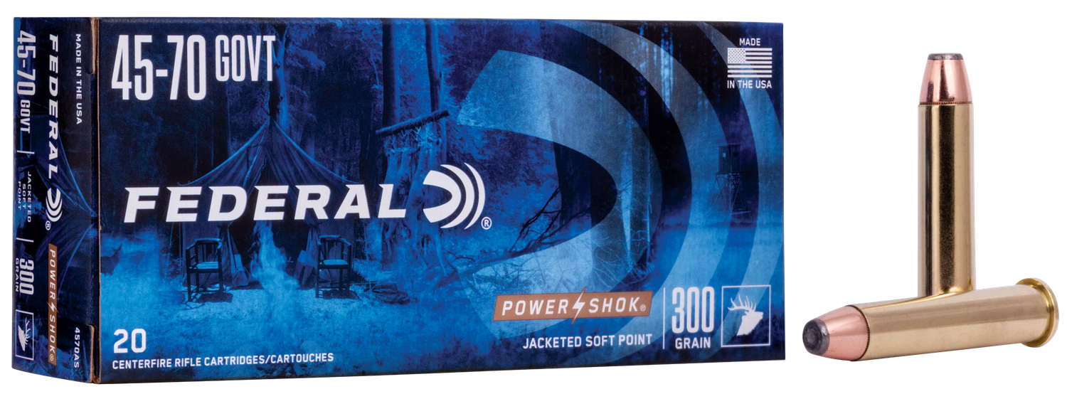 Federal Power-shok, Fed 4570as         4570    300 Sprhp         20/10