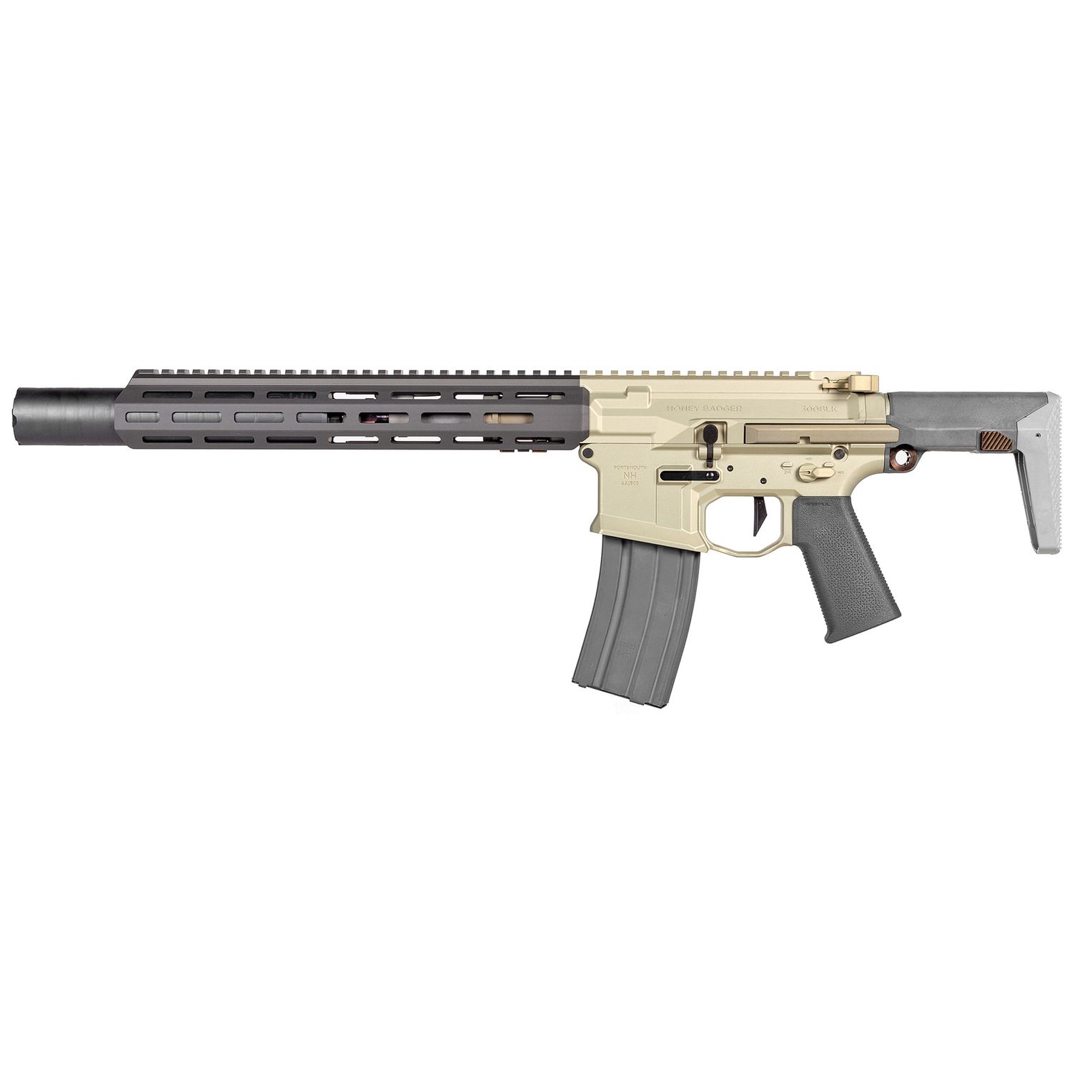 Q Honey Badger Sbr 300blk 7" Supprss