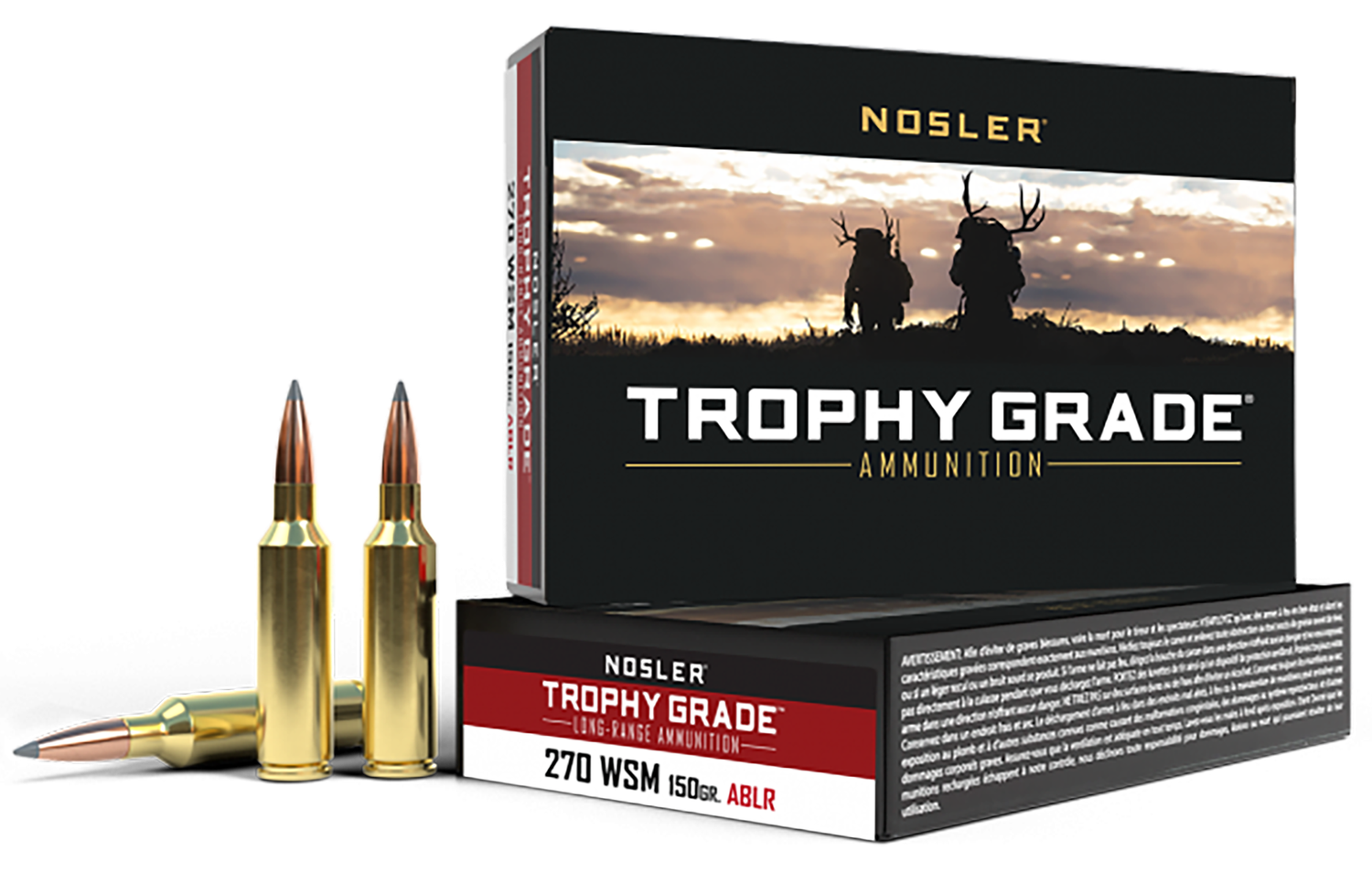 Nosler Trophy Grade, Nos 60114    270 Wsm      150 Ablr           20/10