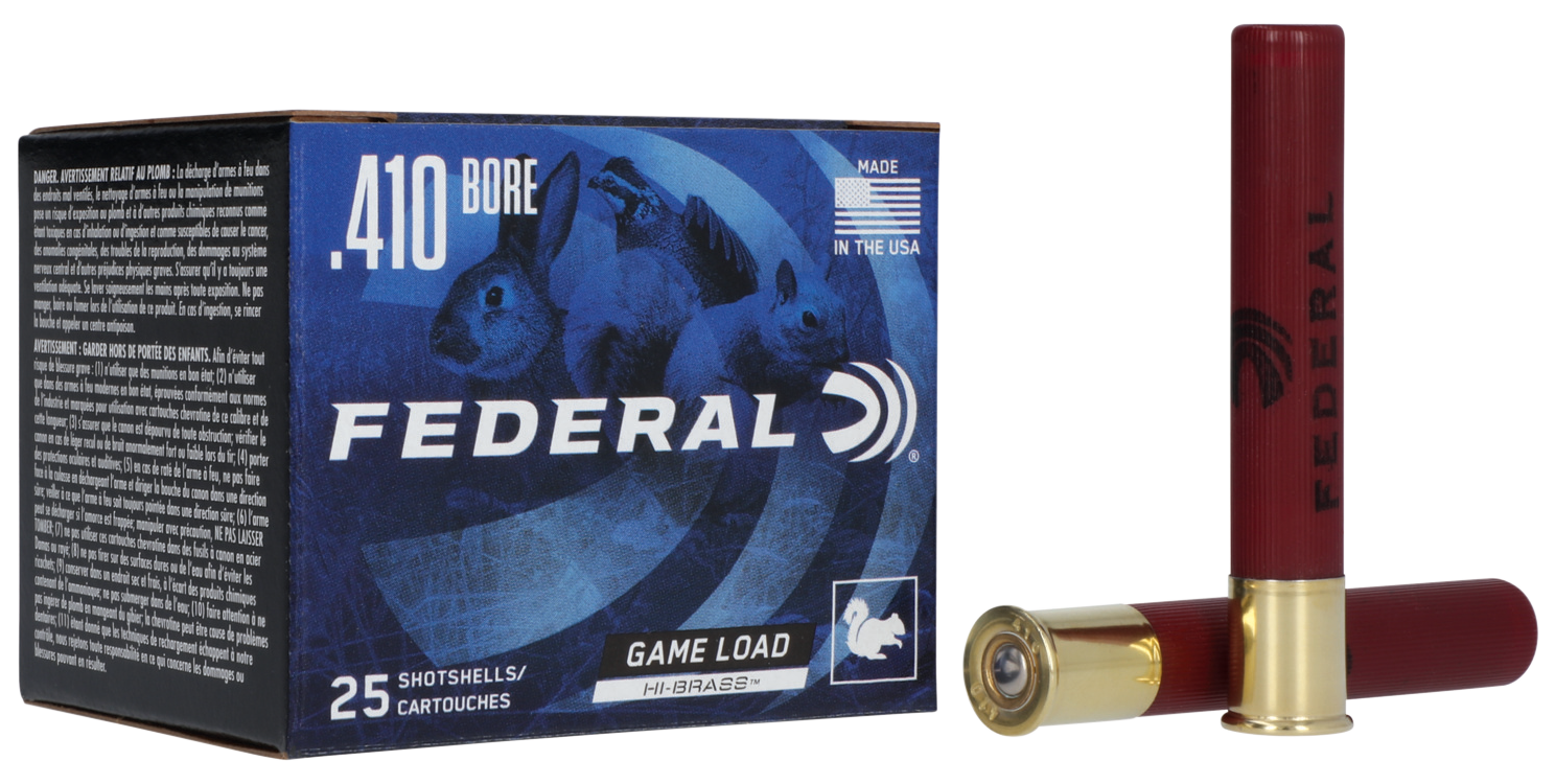 Federal Game-shok, Fed H41275    Gmshk Hb  410 3in 75sht   1/2  25/10