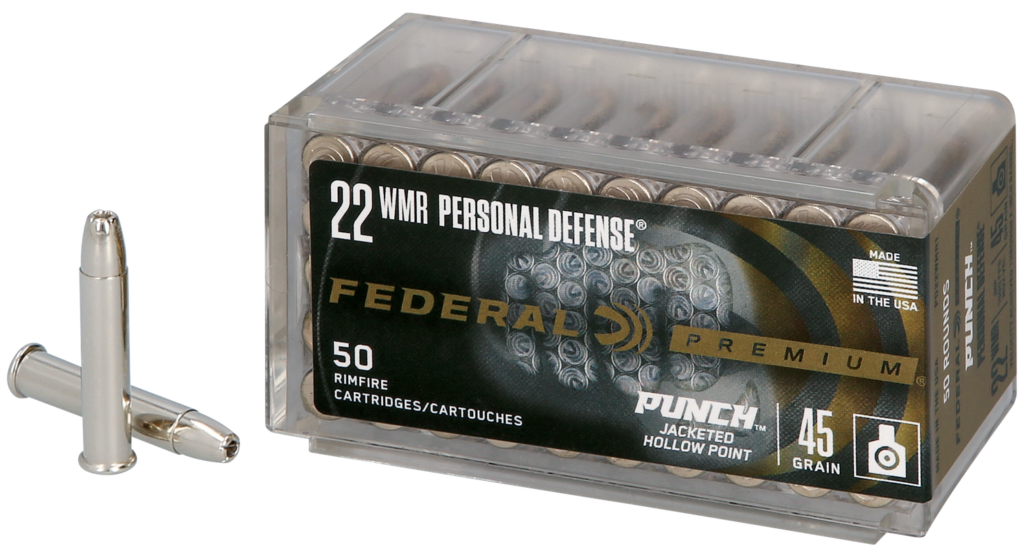 Federal Premium, Fed Pd22wmr1       22wmr    45 Jhp           50/60