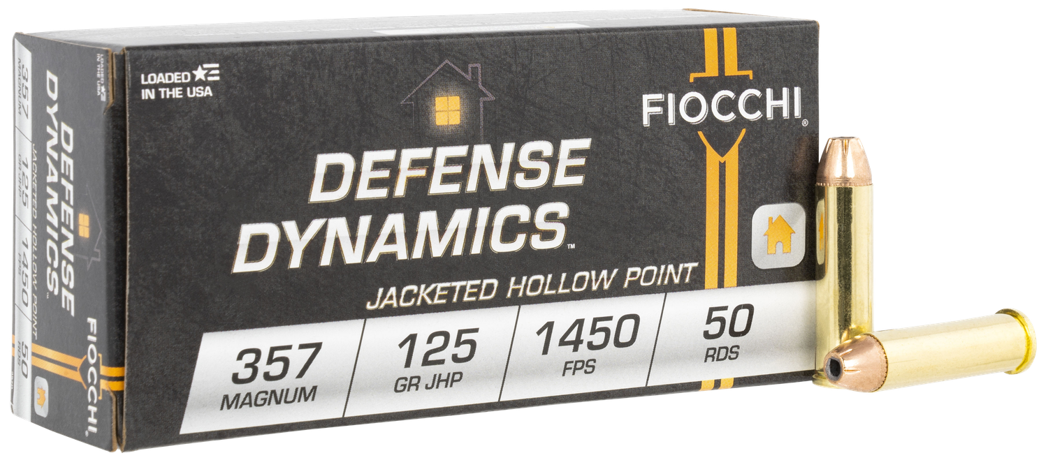 Fiocchi Defense Dynamics, Fio 357d      357mg      125 Jhp             50/20