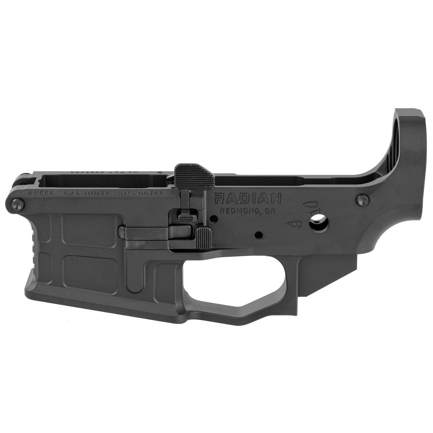 Radian A-dac 15 Lower Receiver, Finish/Color: Black