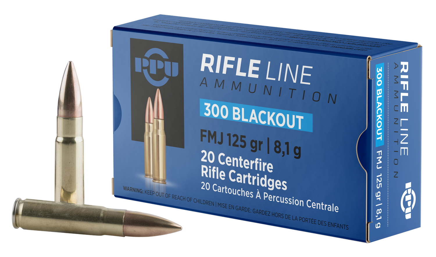 Ppu Standard Rifle, Ppu Pp300bf     300bo       125 Fmj          20/50