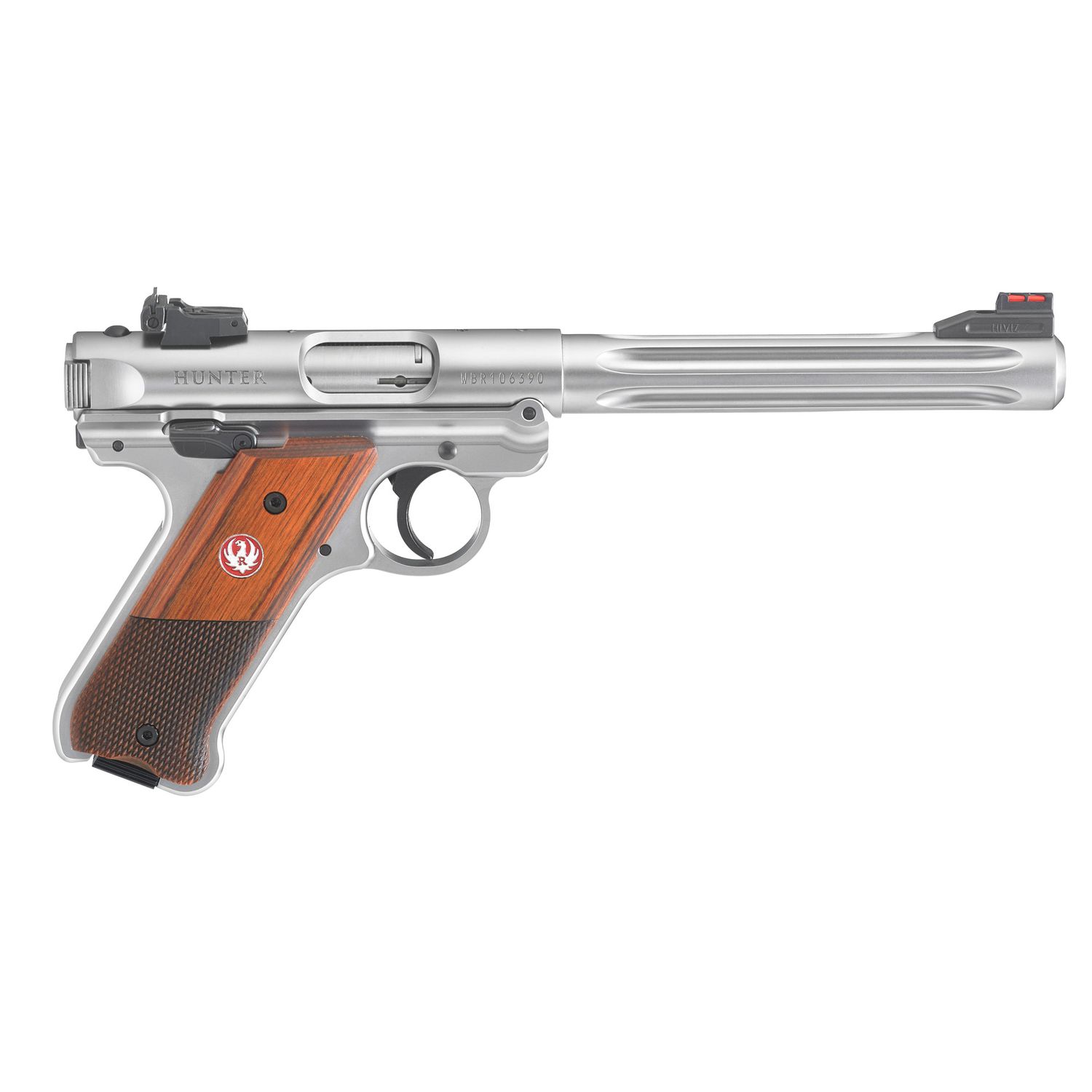Ruger Mrk Iv Hunt 22lr 6.9" Stn 10rd