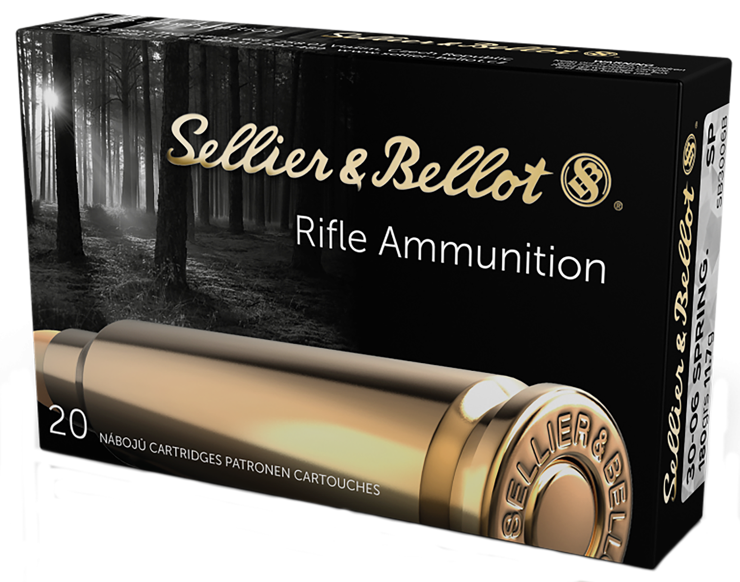 Sellier & Bellot Rifle, S&b Sb3006b        3006    180 Sp            20/20