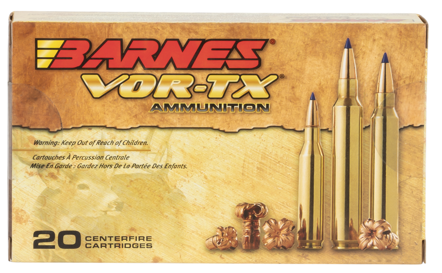 Barnes Bullets Vor-tx, Brns 21575 Bb338wm1    338win    210 Ttsx Bt 20/10