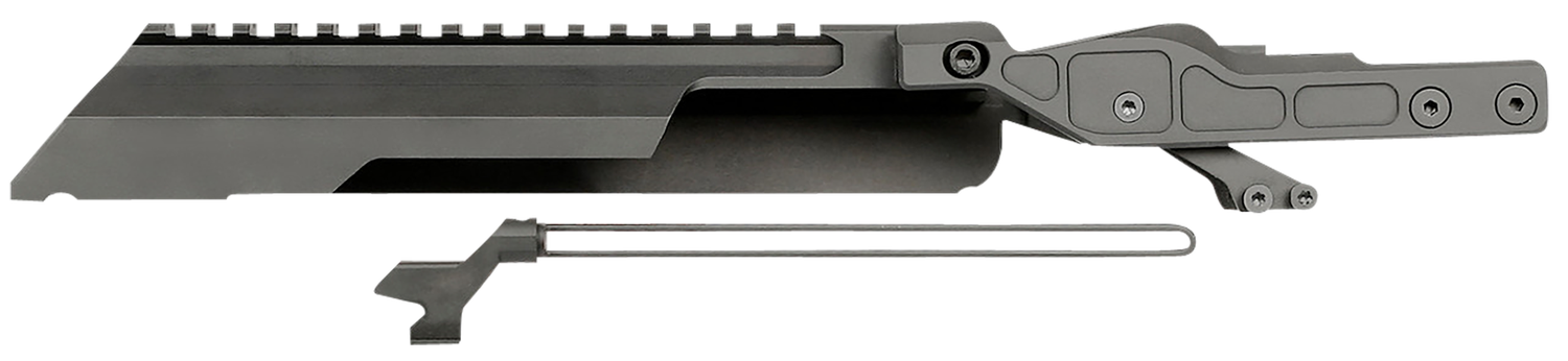 Midwest Industries Inc Ak Alpha Series Railed Top Cover, Midwest Mi-ak-alpha-rtc   Ak Alpha Railed Top Cvr