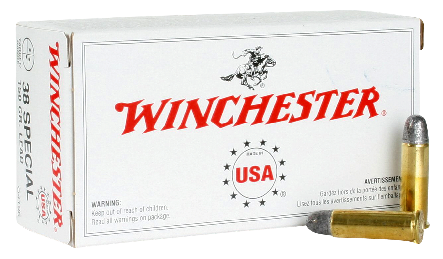 Winchester Ammo Usa, Win Q4196           38sp    150 Ld           20/10