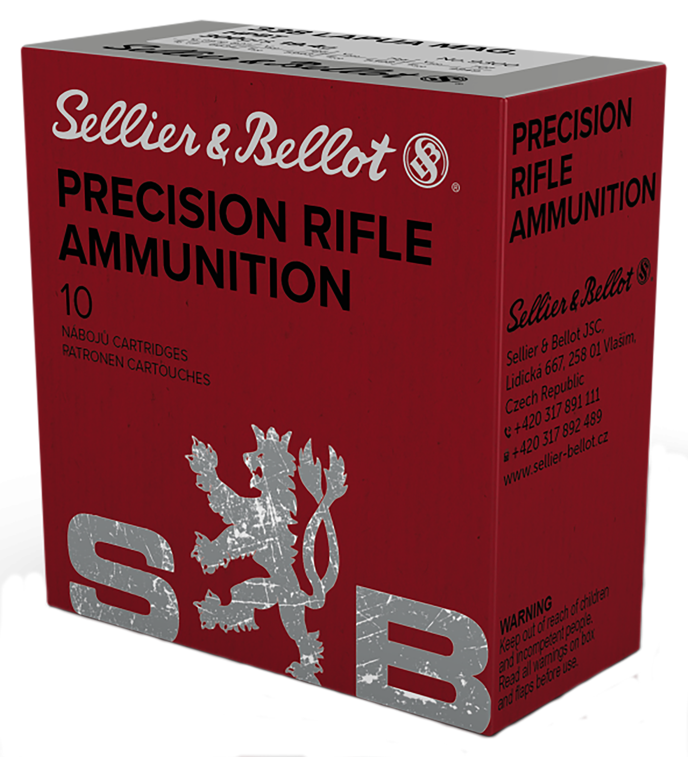 Sellier & Bellot Rifle, S&b Sb338lmb       338 Lap 300 Hpbt          10/10