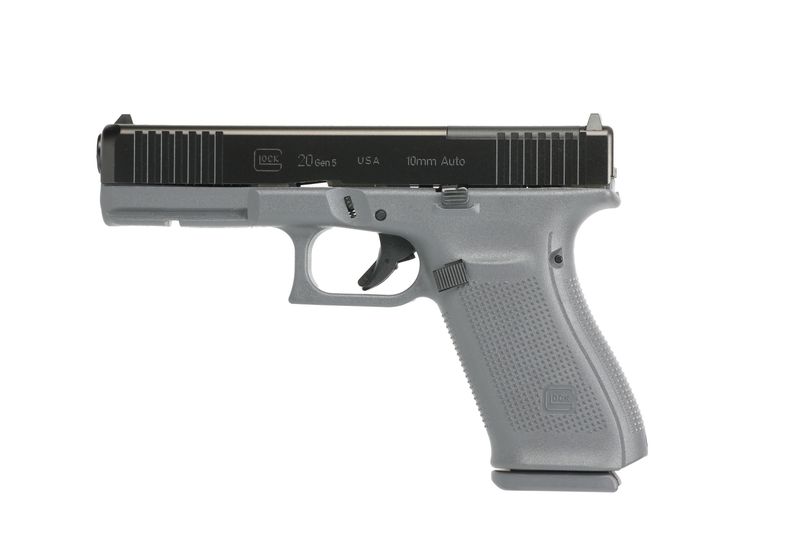 GLOCK G20 G5 10mm 10+1 4.61 GLOCK G20 G5 10mm 10+1 4.61" Gry Mos