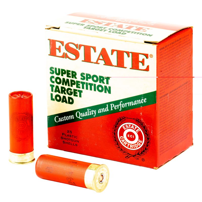 Fed Estate Ss 12ga 2.75 Fed Estate Ss 12ga 2.75" #8 1 Oz 25/