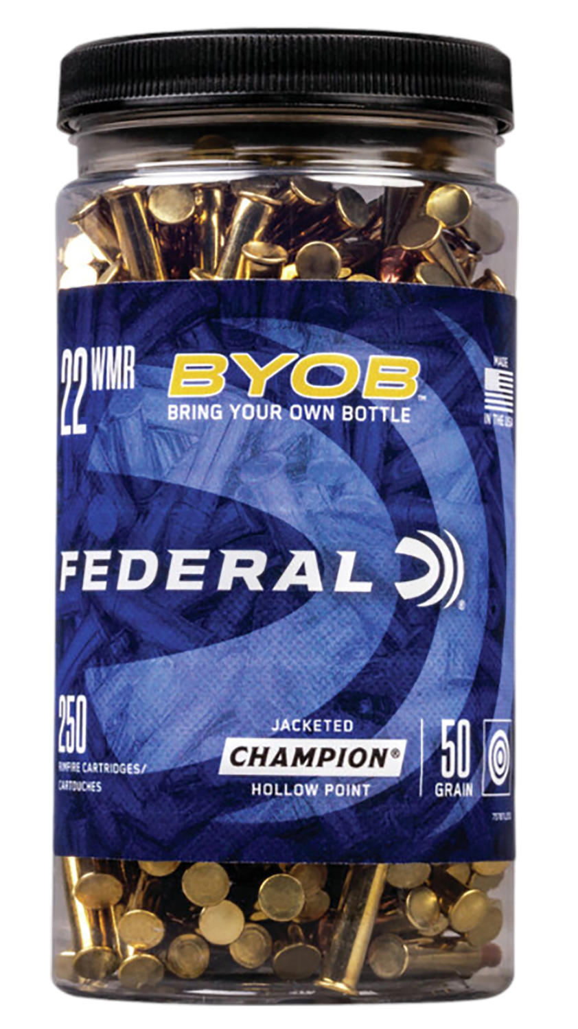 Federal Champion Training, Fed 757btl250      22wmr    50 Jhp           250/8