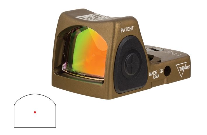 Trijicon Rmr Type 2 Hrs 3.25 Moa Coy Bn
